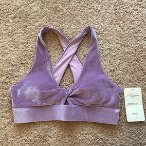 Fabletics Velvet Twist Sports Bra